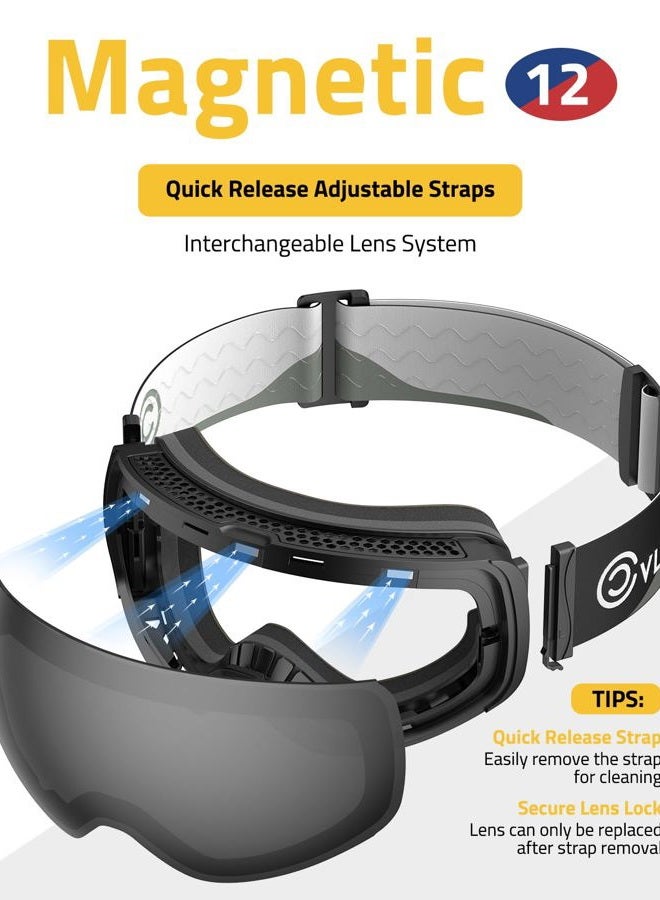 CVLIFE Snow Goggles for Men and Women - Image 3