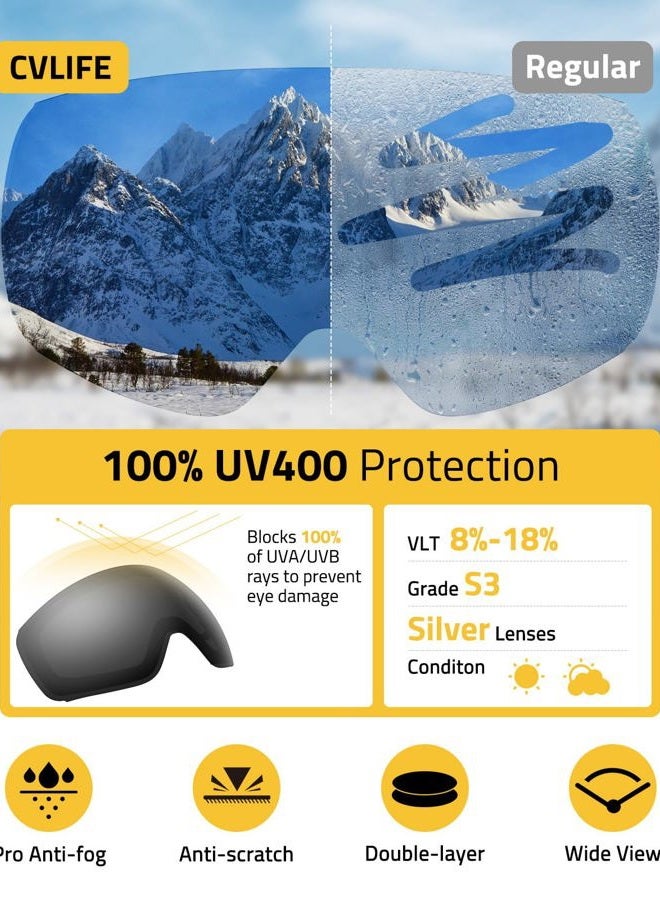 CVLIFE Snow Goggles for Men and Women - Image 4