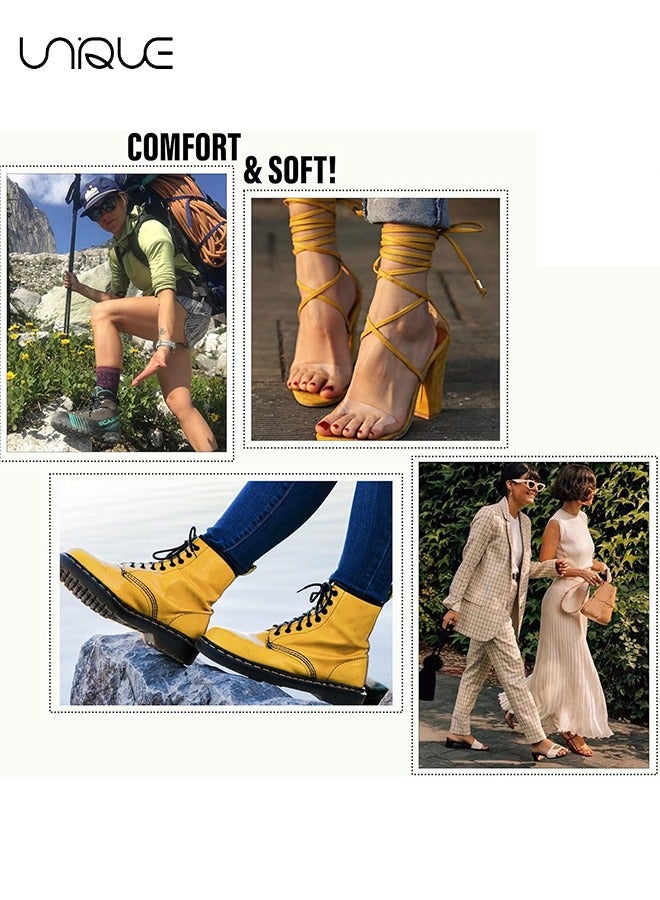 Unique 3Pcs Gel Feet Arch Support Inserts - Pack of 3 Different Colored Gel Insoles, 2 in 1 Forefoot Pad Insole & Feet Arch Support for Women, Sticky Shoe Insert Pads, Foot Comfort Fit Cushion for High Heels - Image 5