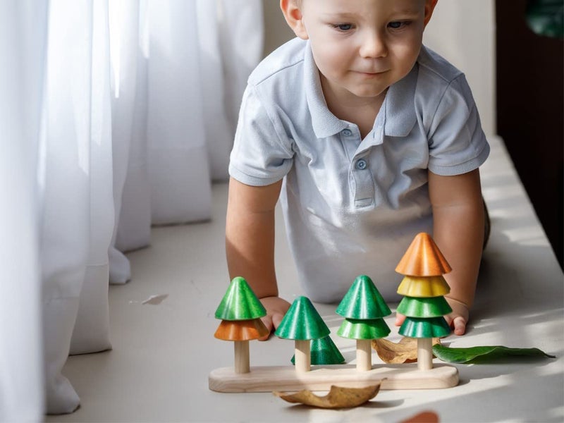 PlanToys Sort & Count Trees (5403) - Image 3