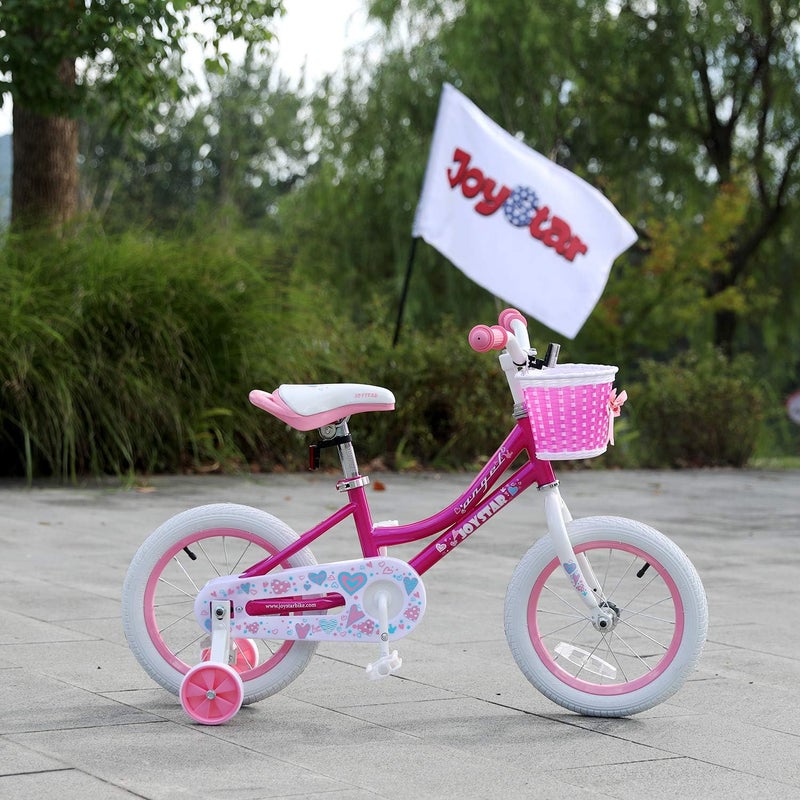 DRBIKE عجلات دراجة الأطفال JOYSTAR 12 14 16 18 20 بوصة بديل لعجلات الدراجة الأمامية مع إطار مطاطي صلب هوائي داخلي لا يناسب دراجة هافي باللونين الأسود والأبيض - Image 5