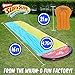 WHAM-O WhamO Slip N Slide 16ft Double Lawn Water Slides with Sprinkler Lane 2 Inflatable Boards Super Slip Slides for Summer Backyard Outdoor Water Activities - Image 4