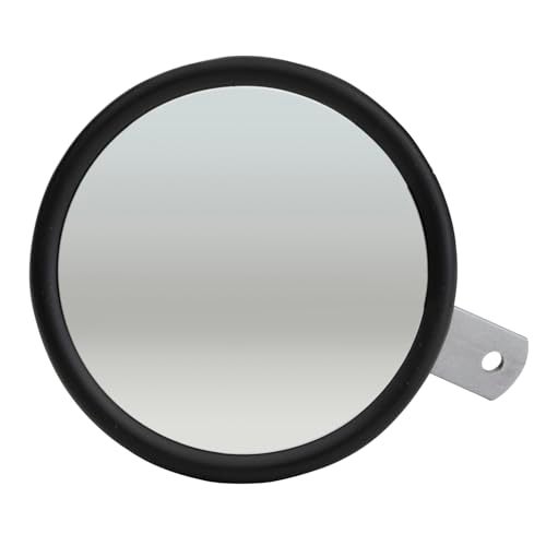 Grote 28032 Black 5" Round Clamp-On Spot Mirror with Arm Assembly - Image 1