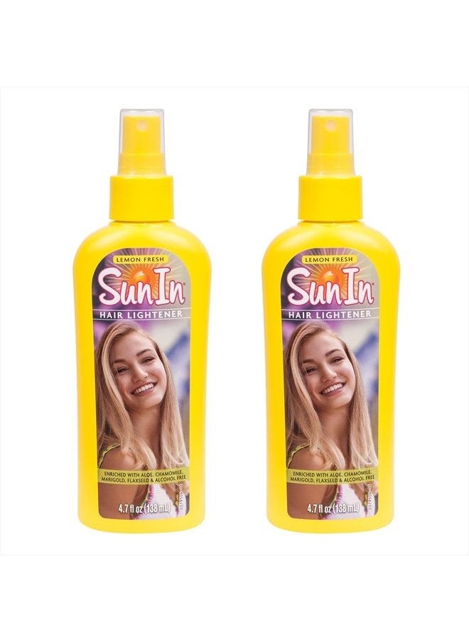 Sun In - Pack of 2 Hair Lightener Spray Lemon Fresh 2 x 4.70 oz - Image 1