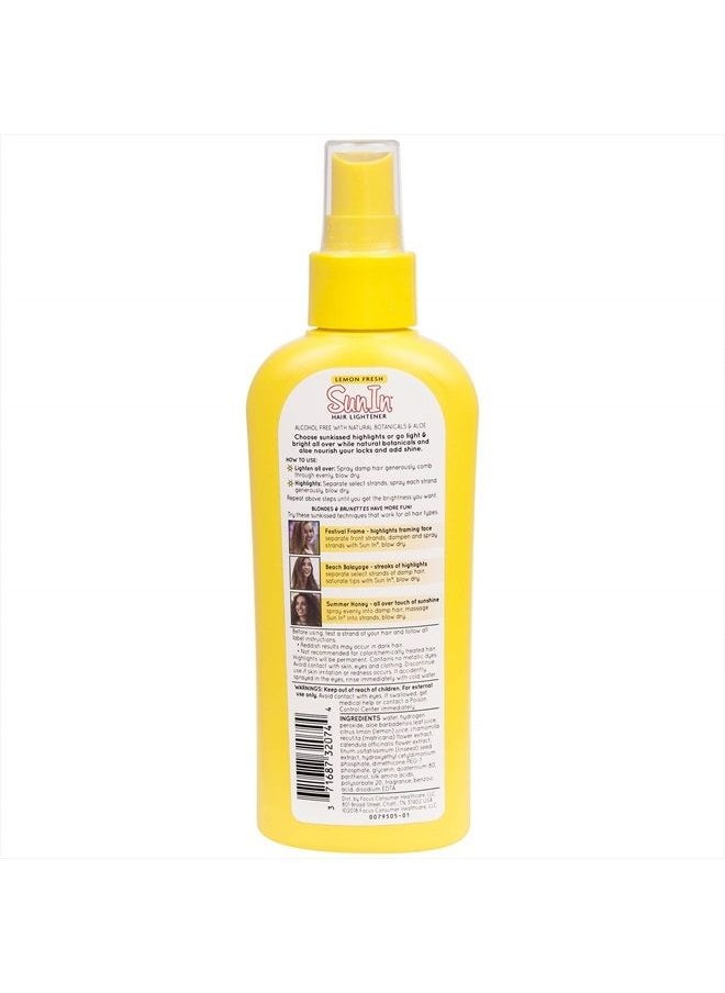 Sun In - Pack of 2 Hair Lightener Spray Lemon Fresh 2 x 4.70 oz - Image 1