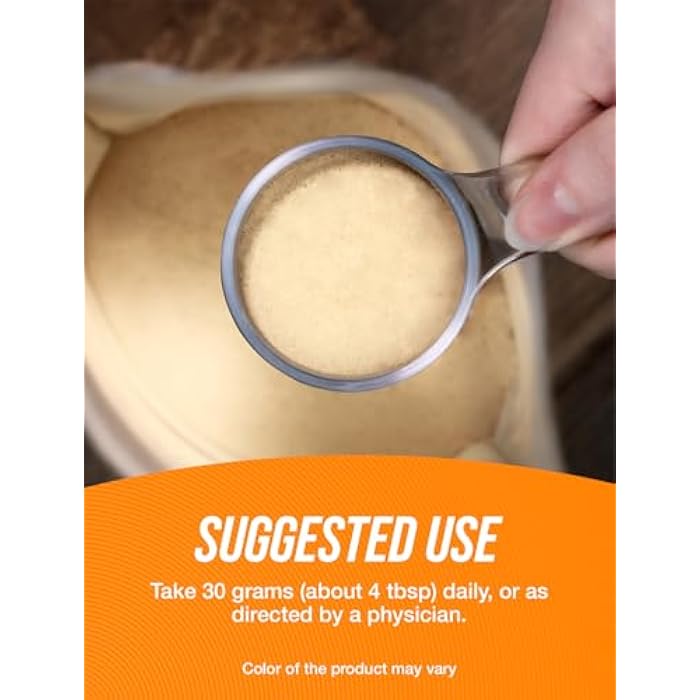 BulkSupplements.com Goat Milk Whey Protein Concentrate Powder - Goat Whey Protein Powder, Unflavored & Gluten Free, 30g per Serving, 250g (8.8 oz) (Pack of 1) - Image 4