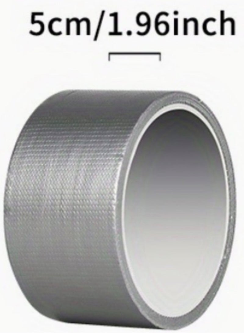 Samettex 3 Roll of Silver Duct Tape 10 Yards x 2 Inches, Heavy-Duty Waterproof Tape for Patching, Sealing, Securing Cables, and Labels, Easy to Remove and Leaves No Residue - Image 4