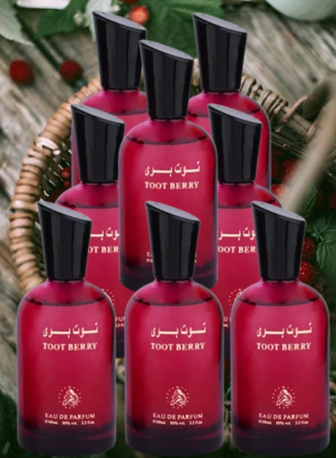 ALFAKHR 8 Pieces Toot Berry Perfume 100ML - Image 1