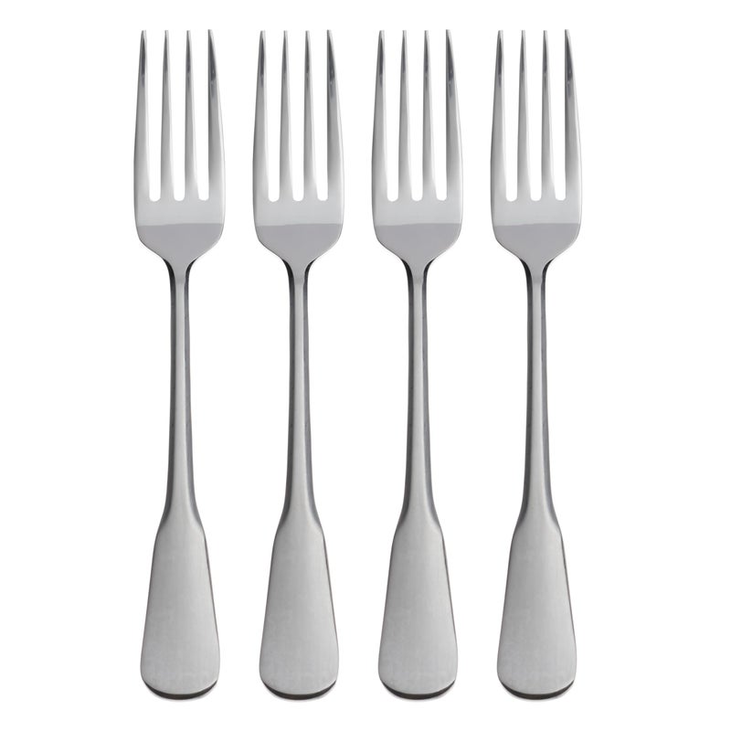 Oneida Flatware Colonial Boston Dinner Forks Set of 4Silver