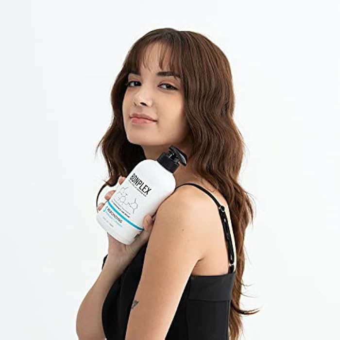 BONPLEX Rebonding Shampoo For All Hair Types | For Damaged, Dry, Brittle, Colored, Permed, and Chemically-Treated Hair | Safe for Hard Water | Reconnect Broken Disulfide Bonds - Image 3