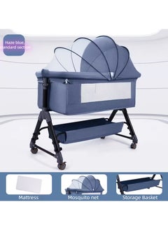 Newest Popular Metal Adjustable Baby Cribs Baby Swing Bed Baby Cradle