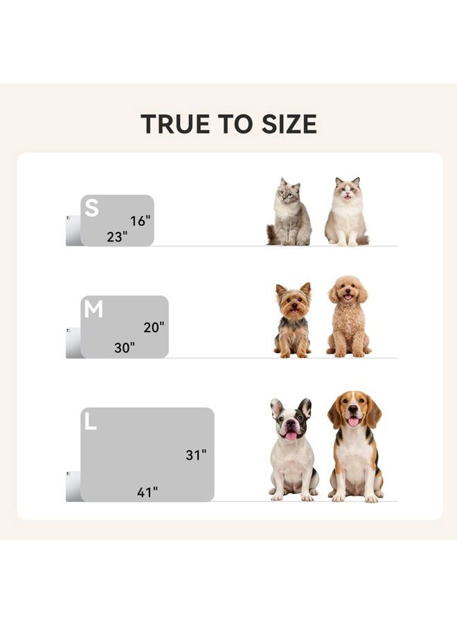 LINENLUX 1 Pack 3 Blankets Super Soft Fluffy Premium Fleece Dog Blankets for Puppy Cat Pet Blanket Flannel Throw Warm Sleep Elephant Pattern 23x16 inches - Image 5