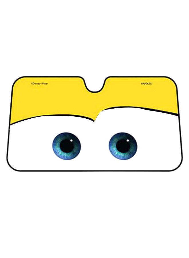 NIBEMINENT Eyes Heated Windshield Car Sunshade - Image 1