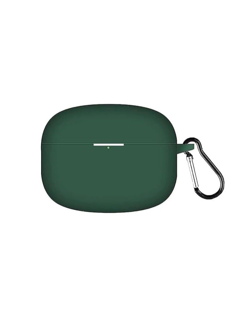 Silicone Cover Case for Oraimo FreePods Lite - Olive - Image 1