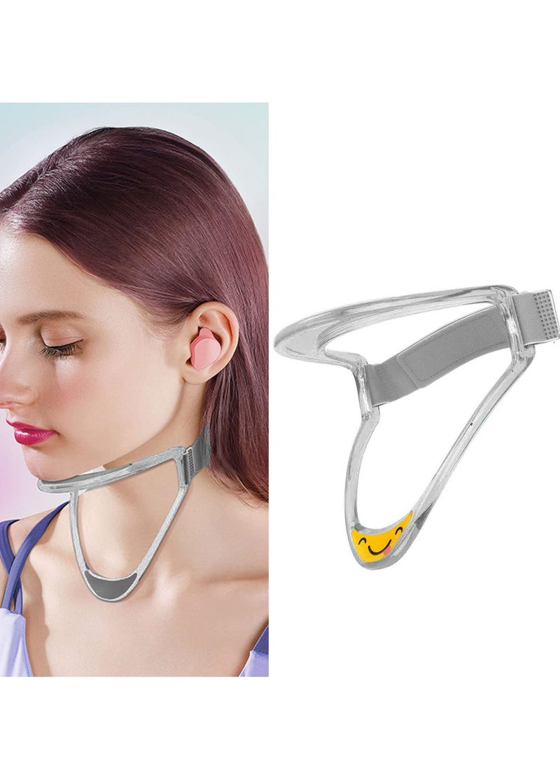 Neck Support Brace, Portable Adjustable Neck Brace for Cervical Pain Relief Correct Neck Posture Cervical Collar for Home Office - Image 2