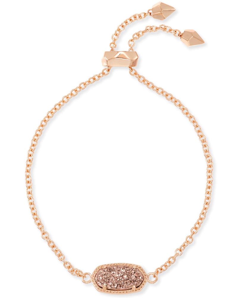 Kendra Scott سوار كيندرا سكوت إلينيا القابل للتعديل للنساء، مجوهرات عصرية، مطلي بالذهب الوردي عيار 14، روز جولد دروسي - Image 3