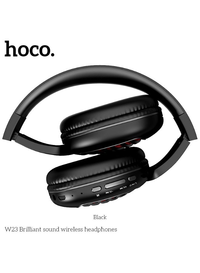 hoco. W23 Brilliant sound wireless headphones - Image 1