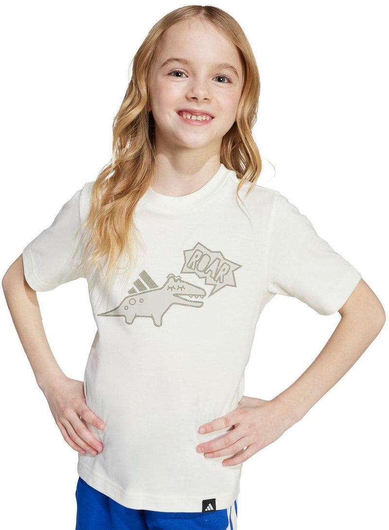 adidas تيشيرت أديداس أديراپتور تي أبيض للأطفال - سنوات - Image 3