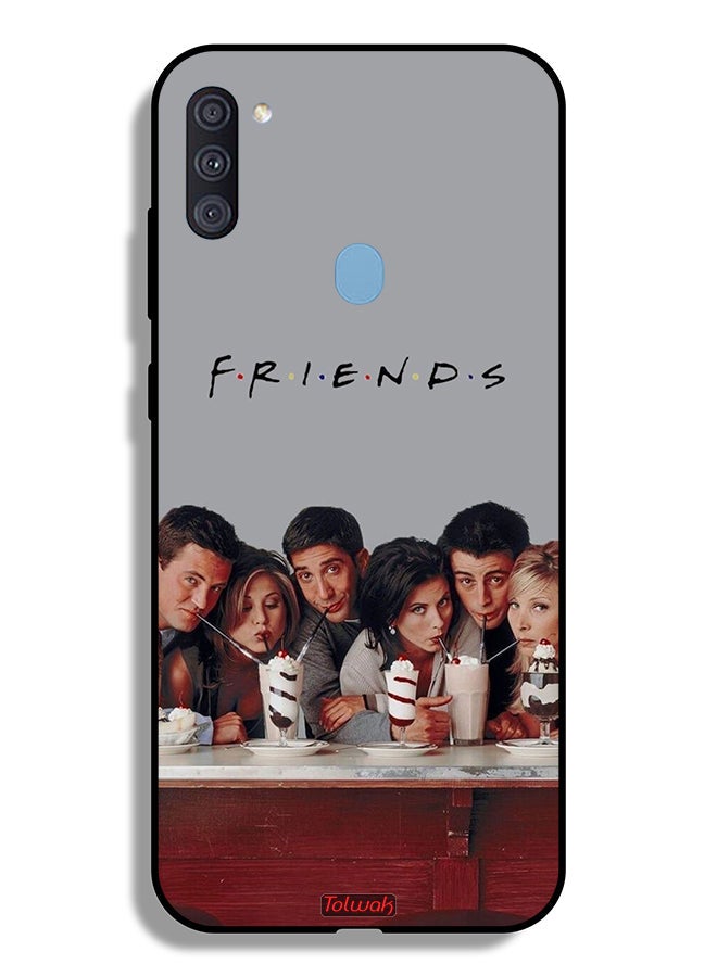 Tolwak Samsung Galaxy A11 Protective Case Cover F R I E N D S - Image 1