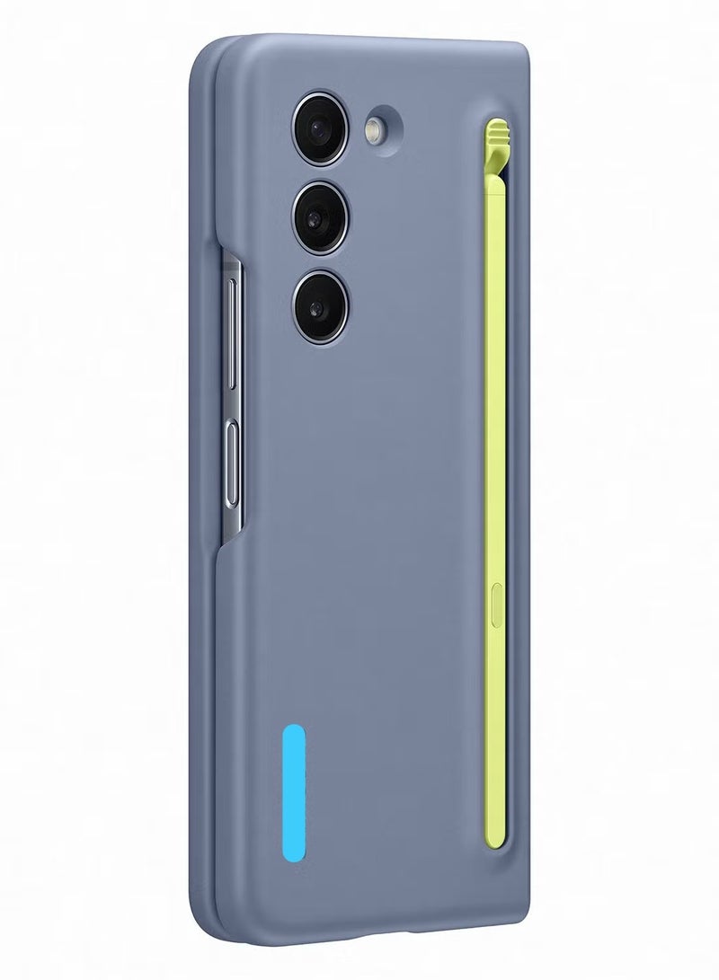 ACLIX Galaxy Z Fold 5 Slim Case With Pen Blue - Image 1