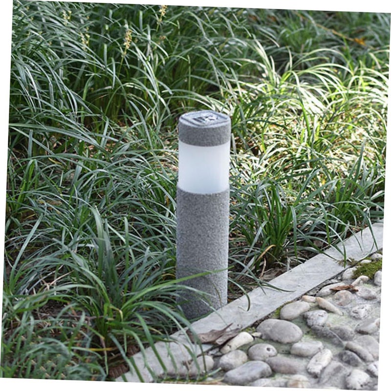 Solar Stone Spray Lamp Outdoor Garden Landscape Lighting Cylindrical - Image 5