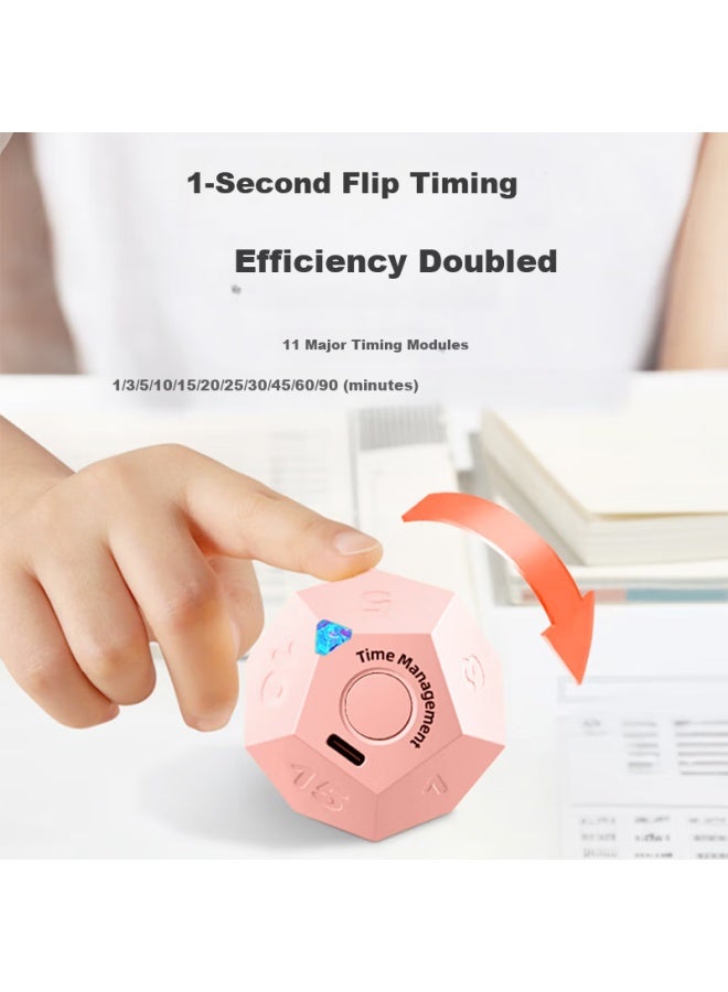 Qt-timer Timer For Students, Learning-specific Children's Time Management Device, Timed Visual Cube Flip Countdown Timer - Image 2