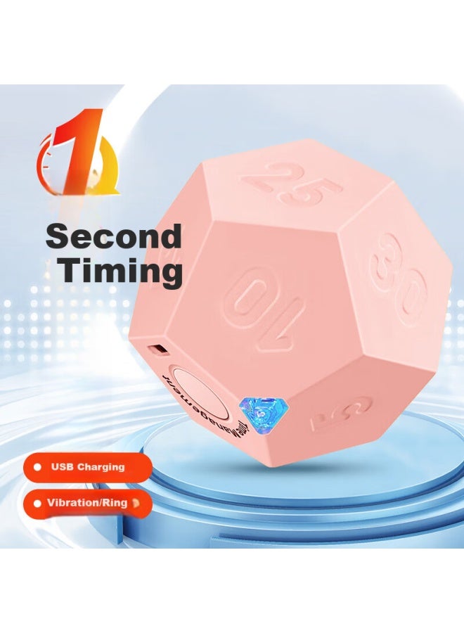 Qt-timer Timer For Students, Learning-specific Children's Time Management Device, Timed Visual Cube Flip Countdown Timer - Image 1