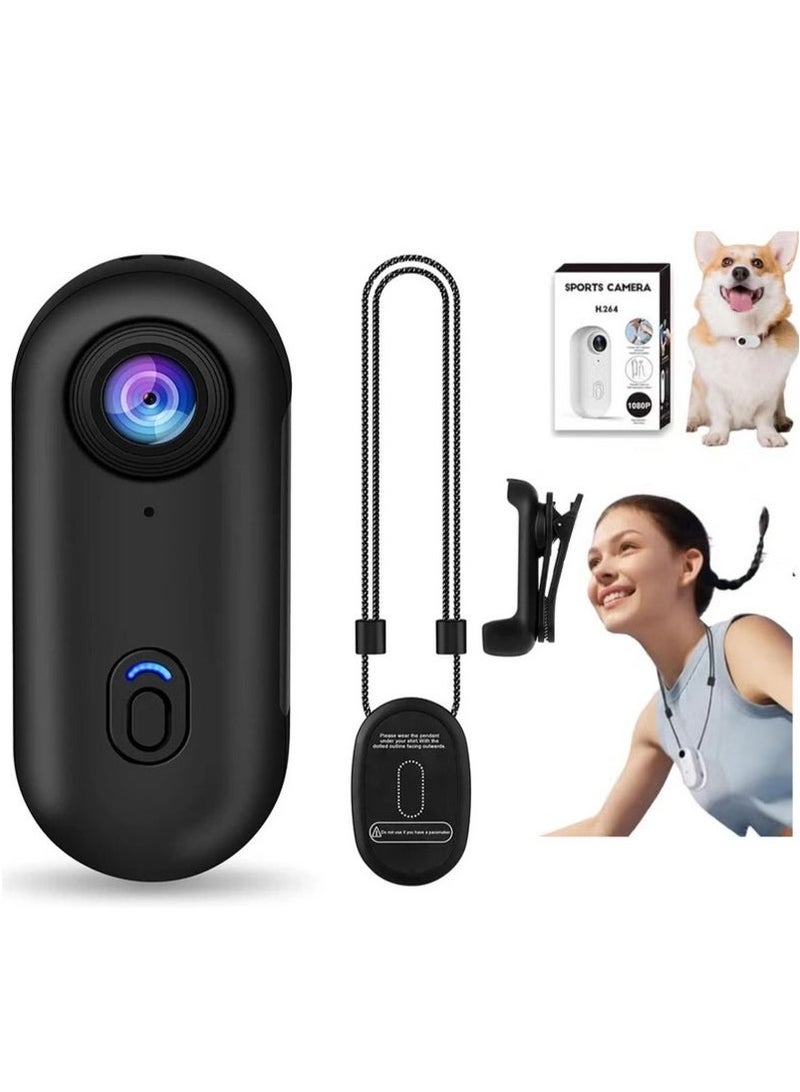 ELTRAZONE 4K Ultra HD Thumb Action Camera with WiFi – Magnetic Wearable Waterproof Camera (30M), 360° Rotating Clip, Hands-Free POV Shooting, Loop Recording, H.265 Compression, 120 Min Battery – Compact Body Cam for Cycling, Sports, Travel, Vlogging & Daily Outdoor Use  - Image 1