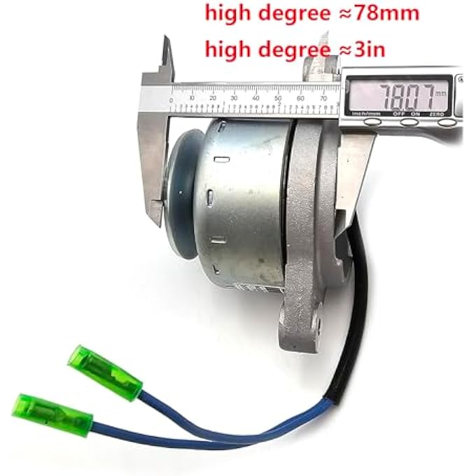 Kridets 12V Alternator Dynamo for Kubota 15531-64010 15531-64016 17531-64010 B5200D B5200E B6200D B6200E B7200D B6200HSTD B6200HSTE B7200HSTD B7200HSTE B9200HST-EP B8200HST-EP B9200DC-DP B9200DC-EP - Image 4