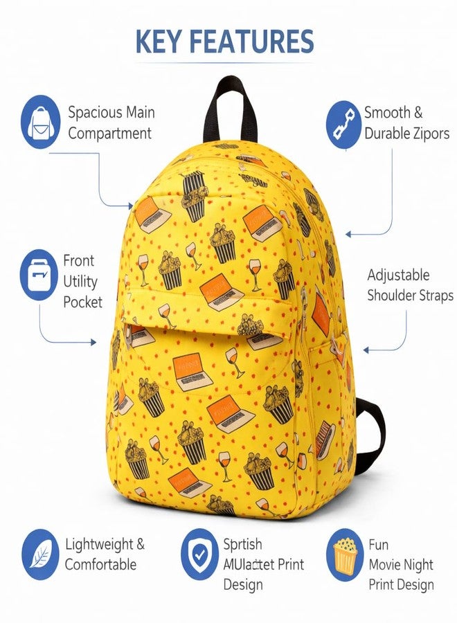 ENSAC Cute Unisex 10L Backpack Bag Plush Animal Cartoon Mini Travel Bag for Girls and Boys, Inside Organizer Pockets & Lightweight School Bag for Boys & Girls - Image 2