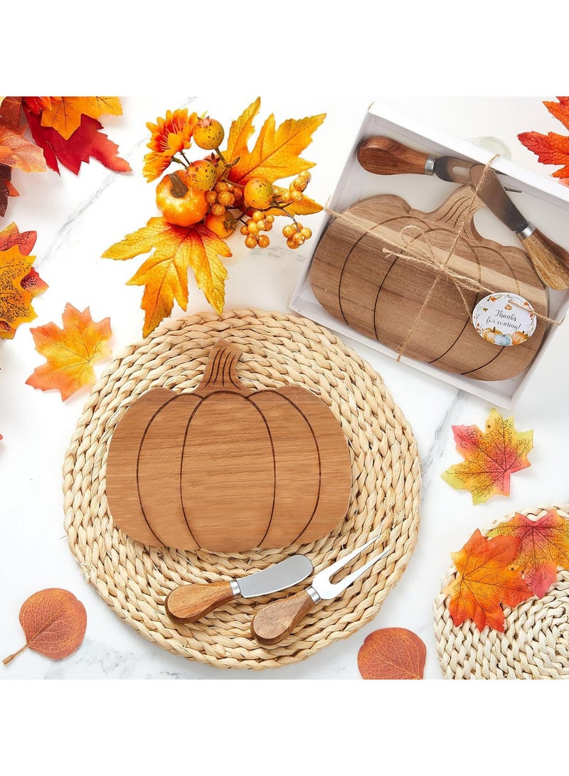 عام صحن قرع الجبن لعيد الهالوين: صينية خشبية صلبة متعددة الاستخدامات للفواكه والخبز، تبرز تقديمًا فنيًا رائعًا على الطاولة. - Image 3