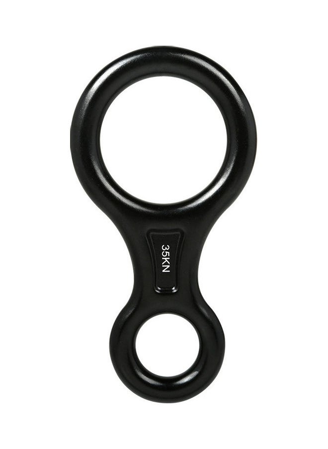 NIBEMINENT - Outdoor Climbing Descender 8-Shape Descent Control Device for Rock 14*14*14cm - Image 1