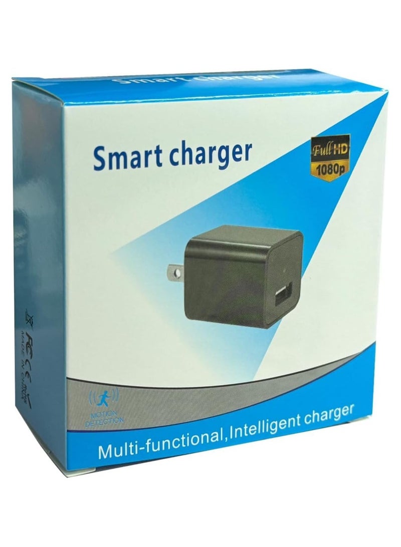 REBENUO Invisible Camera Charging Adapter  1080P Full HD Motion Sensor Loop Recording  No WiFi Needed For Home or Office - Image 1