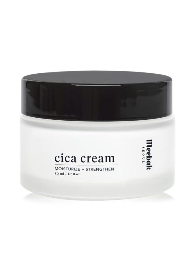 Meebak - Cica Face Moisturizer for Women Anti-Aging, Anti-Wrinkles Natural Korean Cica Cream 1.68 fl.oz - Image 1