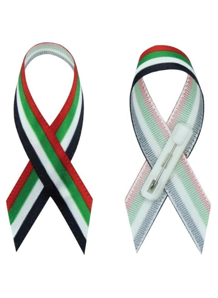 PRINTSHOP4ME Ribbon Lapel Pin For UAE Celebration National Day - Image 1