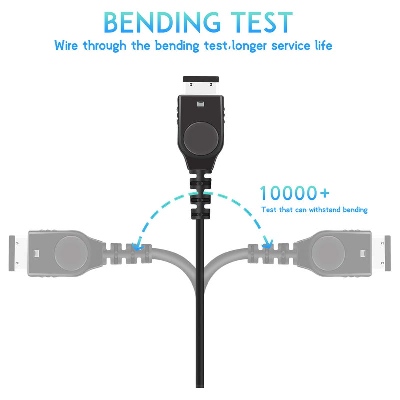 Xahpower Charger for Gameboy Advance sp, GBA SP Charger Cable Cord for Nintendo DS Original Console(NDS)/Game Boy Advance SP - Image 5