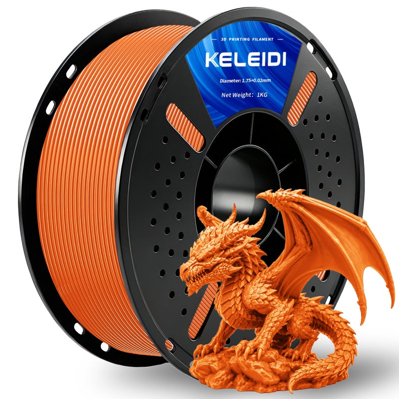 PLA Basic 3D Printer Filament 1.75mm 1kg Spool Neatly Wound Compatible with Bambu Lab Printers - Image 1