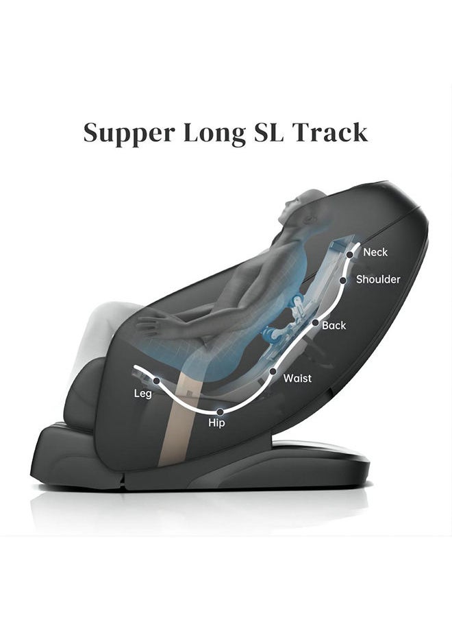 BOSSCARE Household Electric Full Sl Rail Negative Ion Full Body Massage Chair 112.6*75.5*146.5cm  - Image 2