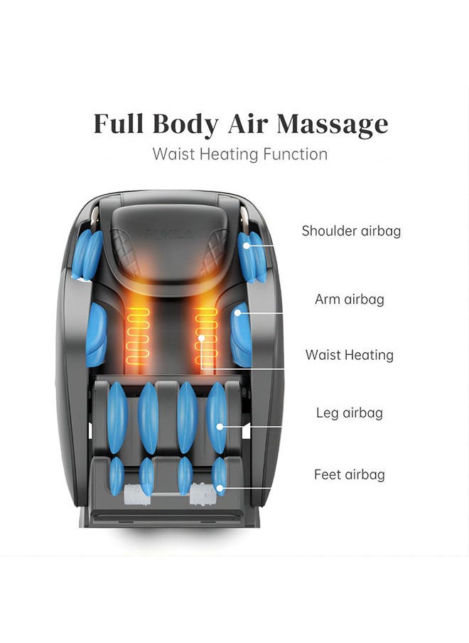 BOSSCARE Household Electric Full Sl Rail Negative Ion Full Body Massage Chair 112.6*75.5*146.5cm  - Image 5