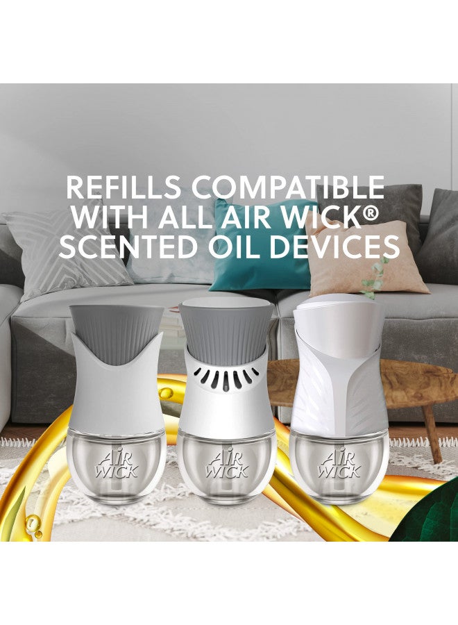 Air Wick Air Wick Plug in Scented Oil Refill, 10ct, Fresh Linen, Air Freshener, Essential Oils, Eco Friendly Pack - Image 3