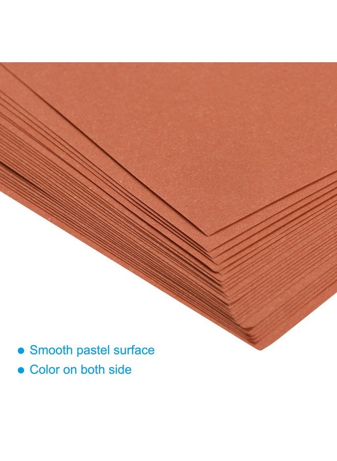 MECCANIXITY 100 Sheets Origami Paper Double Sided Orange Red 6X6 Inch Square Sheet For Art Craft Project Beginners Gifts Decor  - Image 5