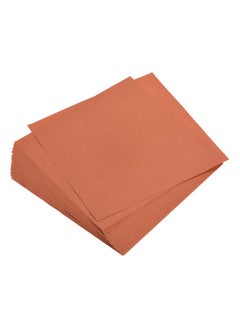 MECCANIXITY 100 Sheets Origami Paper Double Sided Orange Red 6X6 Inch Square Sheet For Art Craft Project Beginners Gifts Decor  - Image 2