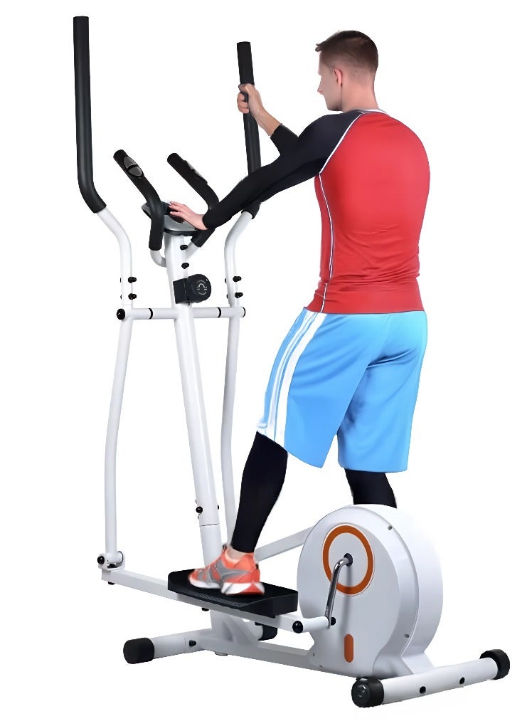 Fitness World An exercise bike with an LCD screen and adjustable magnetic resistance for cardio, training and fitness - Image 1