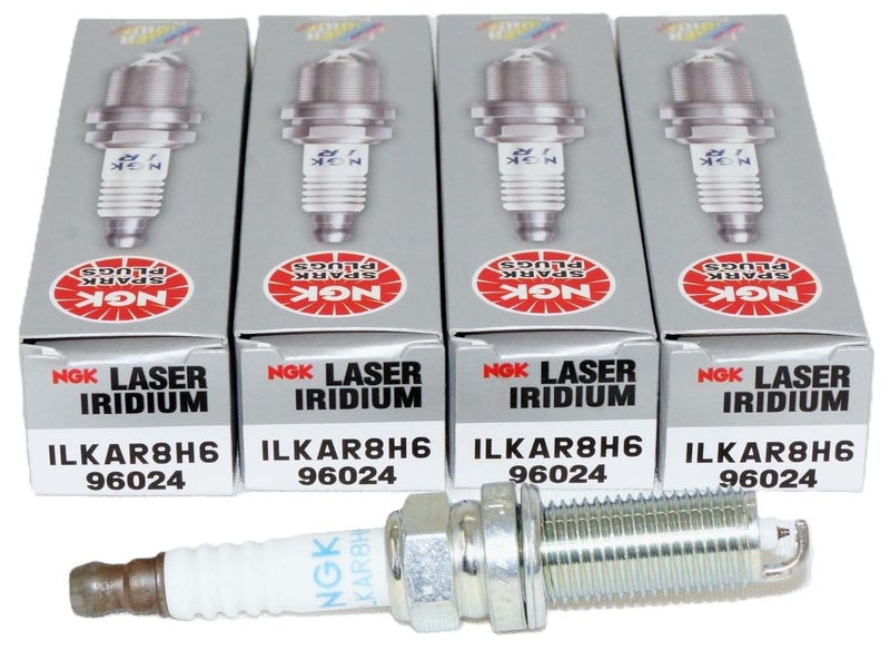 شمعات الإشعال إيريديوم NGK 96024 ILKAR8H6 عبوة من 4