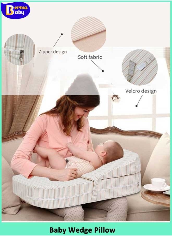 Berma Baby Protectant Head Toddler Nursing Maternity Breast Feeding Pillow & Adjustable Pillow Cushion  - Image 1