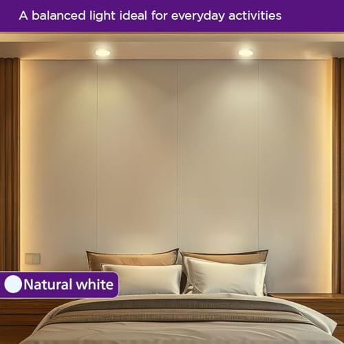 ECOLINK إيكو لينك 3 في 1 15 واط إضاءة سقف LED | مفتاح المشهد إضاءة سطح كاملة التوهج للمنزل والقاعة | أبيض قابل للتعديل، عبوة من 1 - Image 5