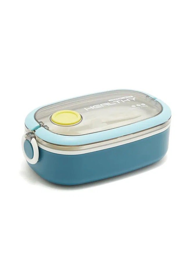 HOMIO Lunch Box with Spoon and Fork - Image 1