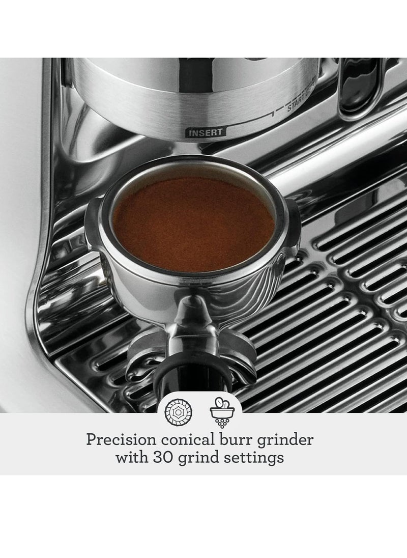 Sage - The Barista Touch - Bean to Cup Coffee Machine with Grinder and Milk Frother - Brushed Stainless Steel, BES880BSS - Image 1