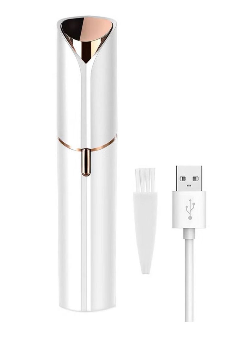 Facial Hair Removal for Women, Painless Hair Removal Device, Women Facial Hair Remover, Best Face Razors / Trimmer / Electric Shaver for Chin / Upper Lip / Peach Fuzz