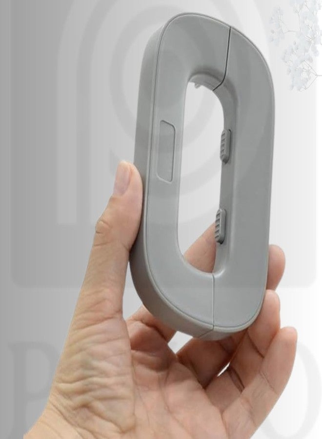 PRISO Child Safty Door Lock Refrigerator Suitable for Fridge Freezer, Cupboard Door Shelf Adhesive Drill Need Home Fridge Locks Toddler Kids Safety Guard Door Lock. - Image 3